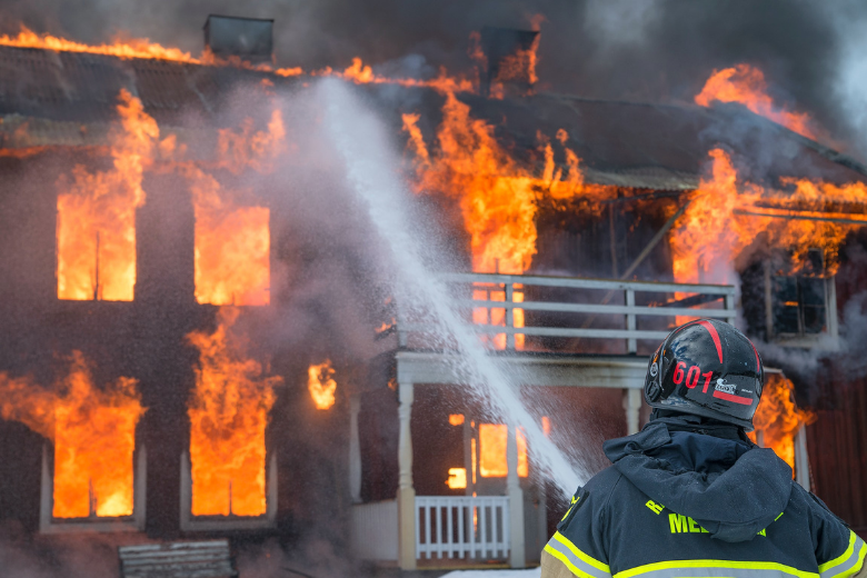 brandweer reddingsactie