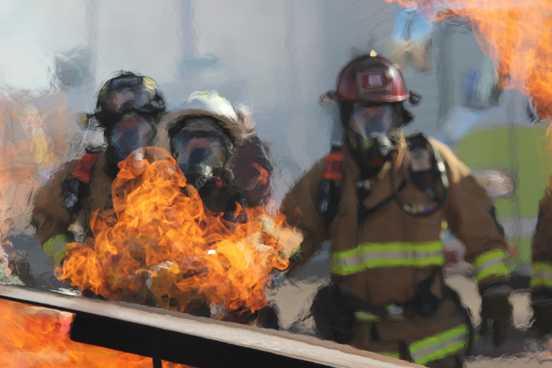 brandweer reddingsactie