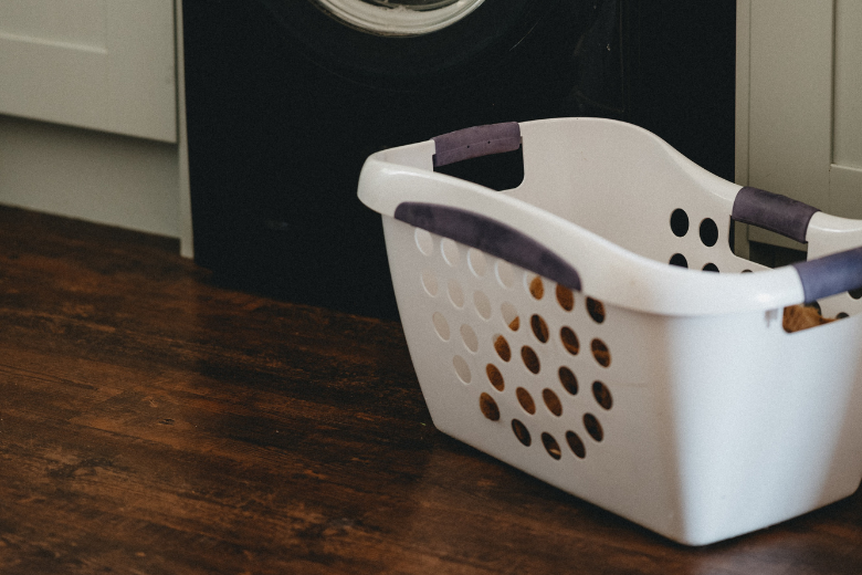 holes laundry basket