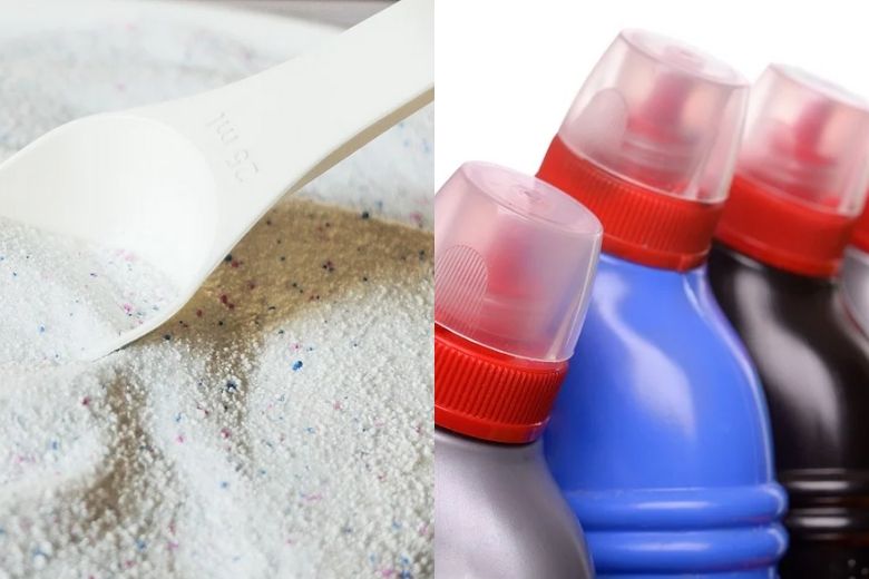 Washing powder or liquid detergent