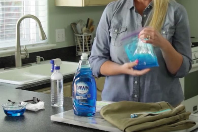 dish soap