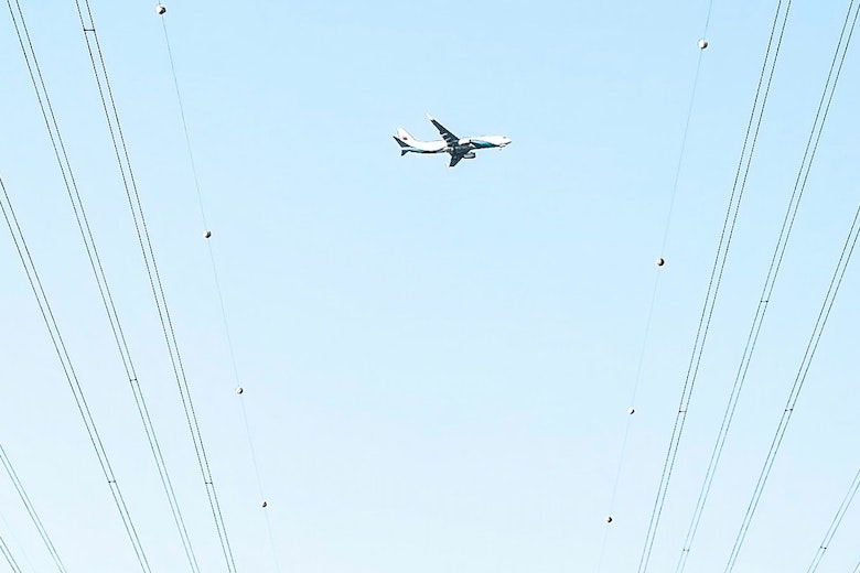 ballen hoogspanningskabels