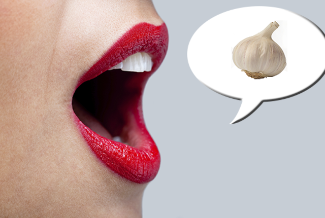 garlic breath