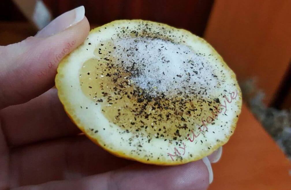 lemon salt pepper