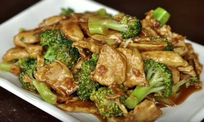 stir-fried chicken