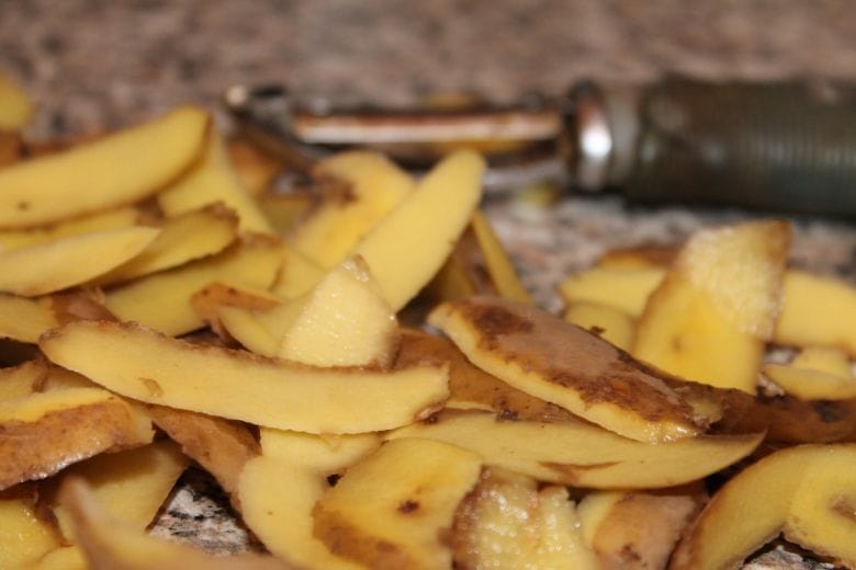 potato peels
