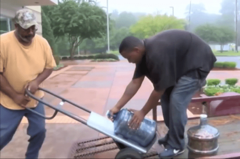 kleingeld steekwagen