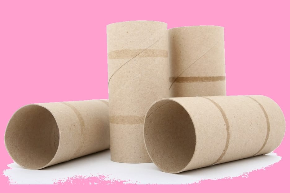 toilet paper rolls
