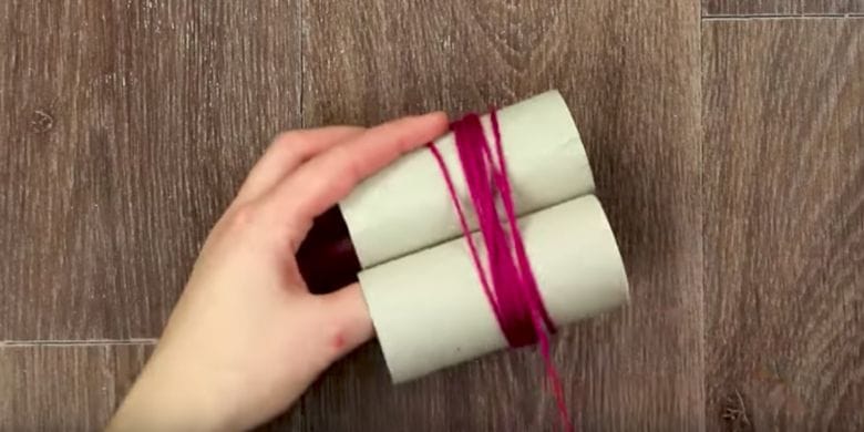 toilet rolls