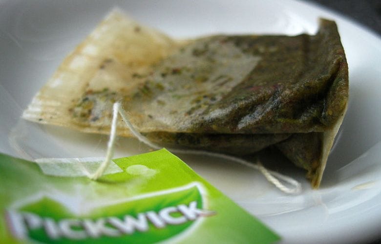 used tea bags